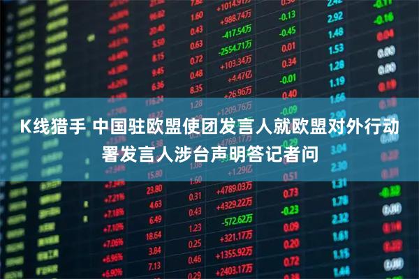 K线猎手 中国驻欧盟使团发言人就欧盟对外行动署发言人涉台声明答记者问