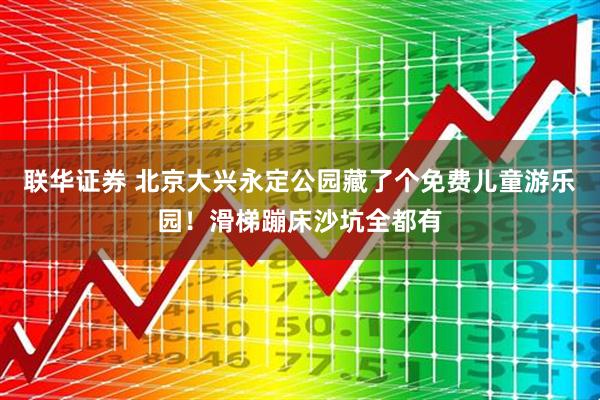联华证券 北京大兴永定公园藏了个免费儿童游乐园!滑梯蹦床沙坑全都有